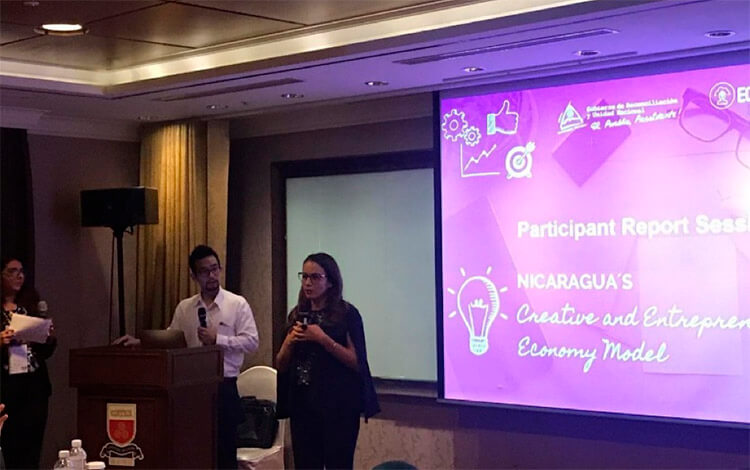 delegacion-nicaragua-economia-creativa-en taipei